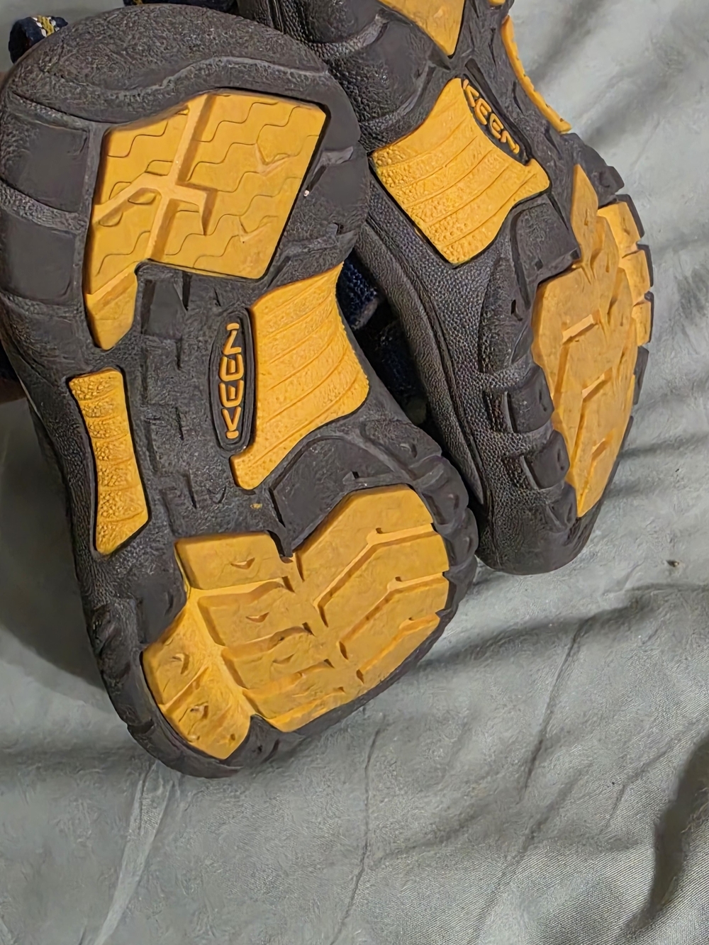 KEEN Kids' Navy Blue Waterproof Sandal Size 8C - Picture 4 of 5